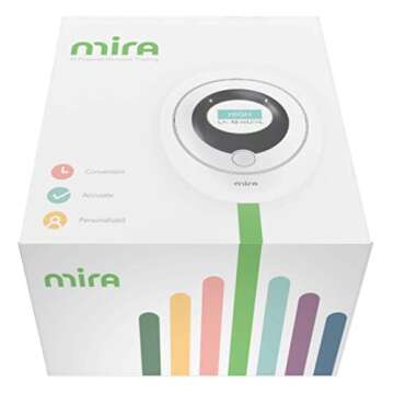 Mira Fertility Starter Kit, Mira Analyzer + 10 Mira LH Ovulation Test Wands to Track Actual Luteinizing Hormone (LH) Levels + Mira App Included