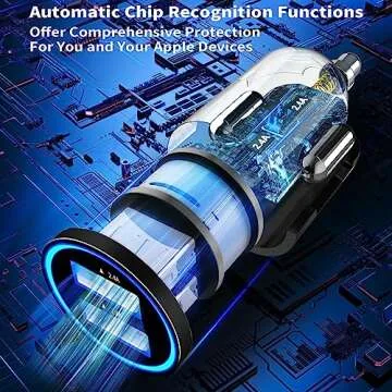 MFi Certified iPhone Fast Car Charger by Rombica