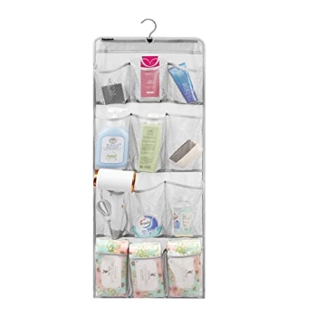 Versatile ANZORG Mesh Shower Organizer with Rotating Hanger