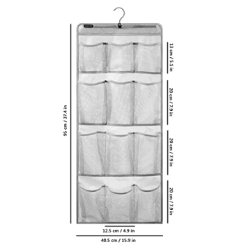 Versatile ANZORG Mesh Shower Organizer with Rotating Hanger