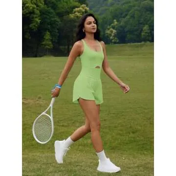 SENSERISE Womens Workout Rompers Athletic Romper Running Onesie One Piece Exercise Jumpsuits Gym Yoga Outfits