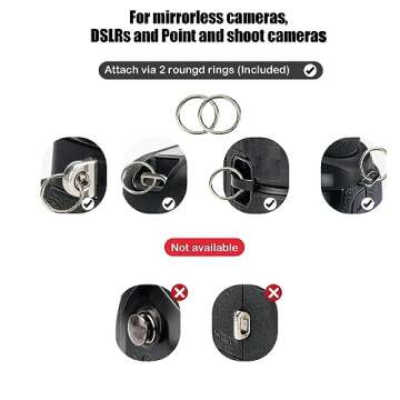 Clysuply Macrame Camera Strap For DSLR Camera. Adjustable Handwoven Universal Neck & Shoulder Strap ...