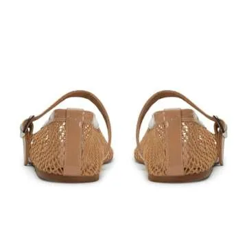 VOLEECE Women's Mesh Ballet Flats - Stylish Comfort for Summer