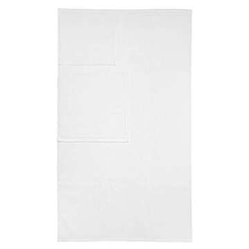 Welhome Franklin Premium | 2 Bath Towels 2 Hand Towels 2 Washcloths |Popcorn Textured White Bathroom Towels Set | Hotel & Spa Towels for Bathroom |Soft & Absorbent | 100% Cotton 6 Piece Bath Linen Set