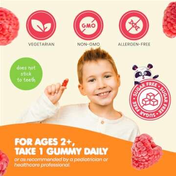 DR. MORITZ Sugar-Free Calm Magnesium Gummies for Kids & Adults