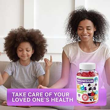 DR. MORITZ Sugar-Free Calm Magnesium Gummies for Kids & Adults