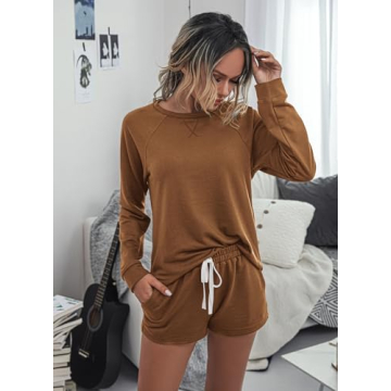 PRETTYGARDEN Women's Tie Dye Pajamas Set Soft Sleepwear