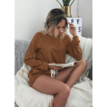 PRETTYGARDEN Women's Tie Dye Pajamas Set Soft Sleepwear