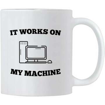 Funny Computer Science Programmer Coffee Mug - 11 oz Gift Idea for Developers
