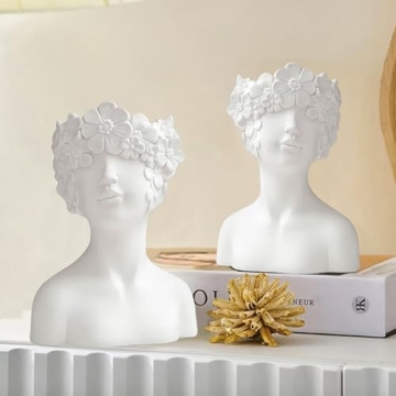 Elegant White Flower Vase for Home and Gifts