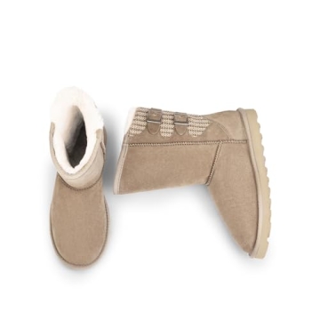 Stylish Winter Boots with Buckles for Women - Cozy & Chic