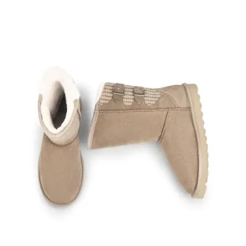 Stylish Winter Boots with Buckles for Women - Cozy & Chic