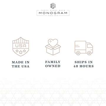 Personalized Wooden Letter Wall Decor - Single Curved Font Alphabet Letters From Name - Wood Sign for Baby Nursery, Door, Kids Room - Baby Shower Gift - Custom Art For Your Home by 48 Hour Monogram