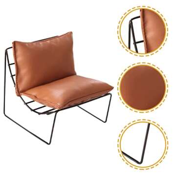 Toddmomy Miniature Dollhouse Chair Set - Vintage Style Furniture for Your Mini Home