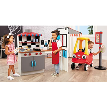 Little Tikes Drive-Thru Diner Play Kitchen Set for Kids