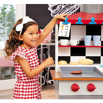 Little Tikes Drive-Thru Diner Play Kitchen Set for Kids