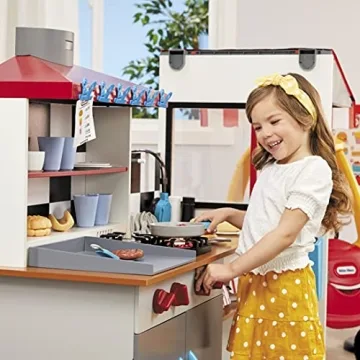 Little Tikes Drive-Thru Diner Play Kitchen Set for Kids