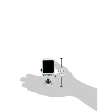 TC Electronic POLYTUNE 3 Ultra-Compact Polyphonic Tuner with Multiple Tuning Modes and Built-In BONAFIDE BUFFER
