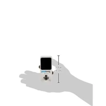 TC Electronic POLYTUNE 3 Ultra-Compact Polyphonic Tuner with Multiple Tuning Modes and Built-In BONA...