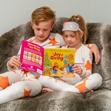 Berenstain Bears Christmas Book Joy of Giving for Kids