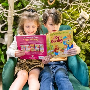 Berenstain Bears Christmas Book Joy of Giving for Kids