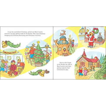 Berenstain Bears Christmas Book Joy of Giving for Kids
