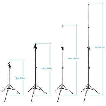 Neewer 13ft Boom Light Stand for Superior Photography Lighting