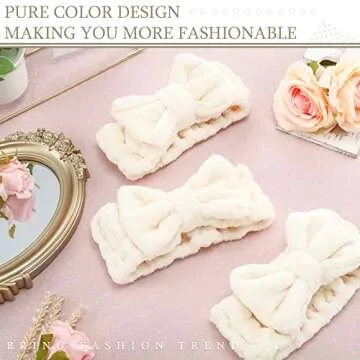 Hicarer 3 Towel Headbands - Makeup & Spa Essentials