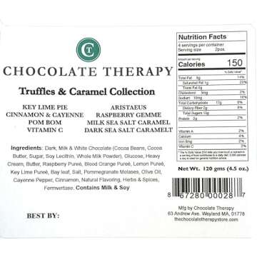 Chocolate Therapy by Sweet Remedies: Assorted Gourmet Chocolate Truffles Gift Box