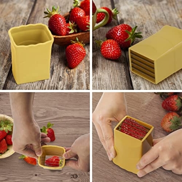 Strawberry Cutter - Effortless Fruit Slicer for All Ages