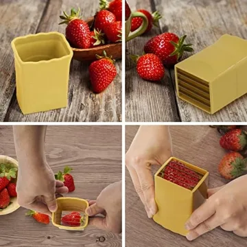 Strawberry Cutter - Effortless Fruit Slicer for All Ages