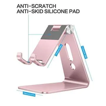OMOTON Adjustable Cell Phone Stand for All Smartphones