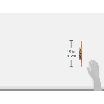 Elegant Acacia Wood 10 Inch Turntable for Home Organization