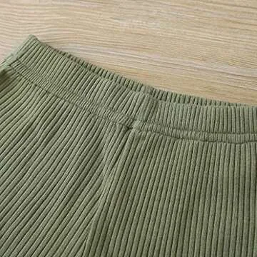 Unisex Summer Toddler Outfit Short Sleeve T-Shirt and Shorts