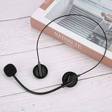 3 Toy Microphone Headsets for Fun Costume Accessories