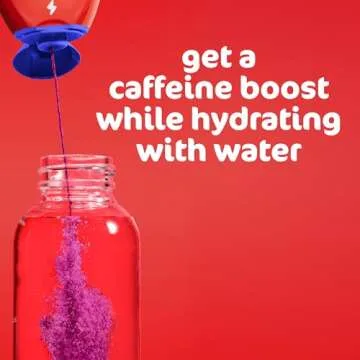 MiO Energy Acai Berry Storm Liquid Water Enhancer Drink Mix with Caffeine & B Vitamins - 2X More (3....