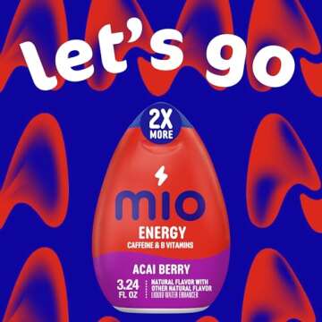 MiO Energy Acai Berry Storm Water Enhancer with Caffeine