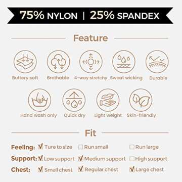 Aoxjox Sports Bras for Women - Stylish & Comfortable