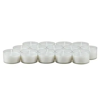 48 Count Long Burning Tea Light Candles - Stonebriar