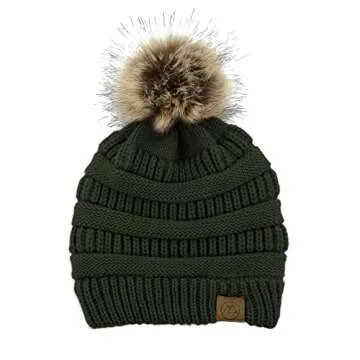 Durio Warm Satin Lined Beanie for Women