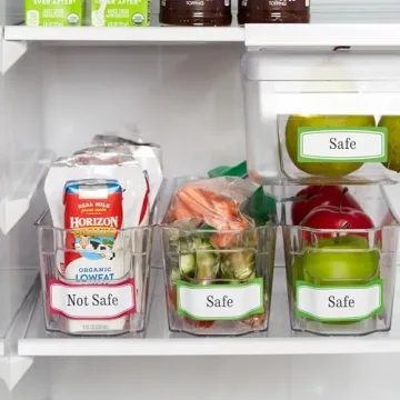 Avery(R) Durable Labels for Kids' Gear, 3/4" x 1-3/4", Assorted Border Colors, Water-Resistant Labels, 60 Rectangle Labels Total (41441)