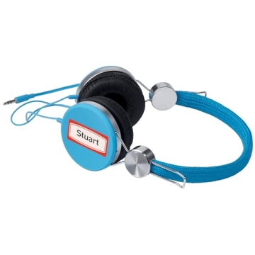 Avery(R) Durable Labels for Kids' Gear, 3/4" x 1-3/4", Assorted Border Colors, Water-Resistant Labels, 60 Rectangle Labels Total (41441)