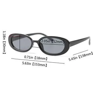 Sopaila Retro Mini Cat Eye Sunglasses for Stylish Looks