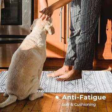 Stylish Anti-Fatigue Kitchen Mats Set for Comfort