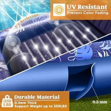 Sloosh Inflatable Tanning Pool Lounger for Ultimate Relaxation