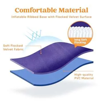 Sloosh Inflatable Tanning Pool Lounger for Ultimate Relaxation