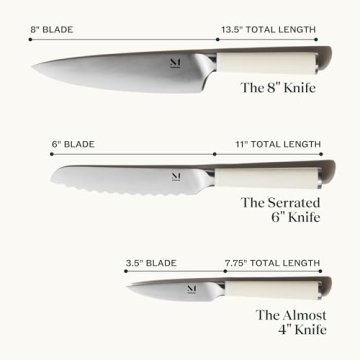 Material Kitchen Knife Set for Home Chefs and Foodies