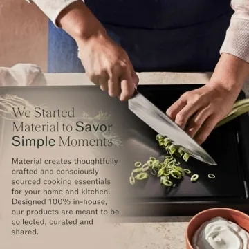 Material Kitchen Knife Set for Home Chefs and Foodies