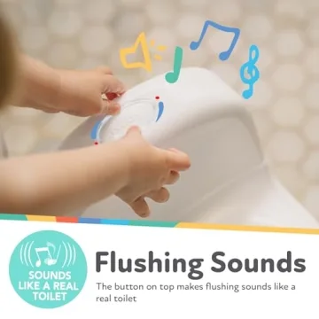 Nuby My Real Potty Training Toilet - Life-Like Sounds