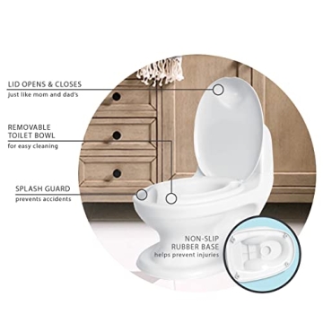 Nuby My Real Potty Training Toilet - Life-Like Sounds